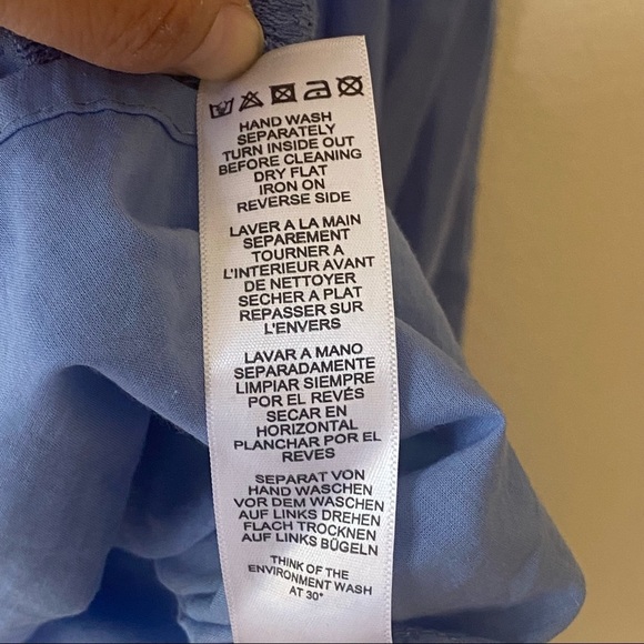 Asos Periwinkle Crochet‎ Lace Mini Dress - Picture 11 of 13